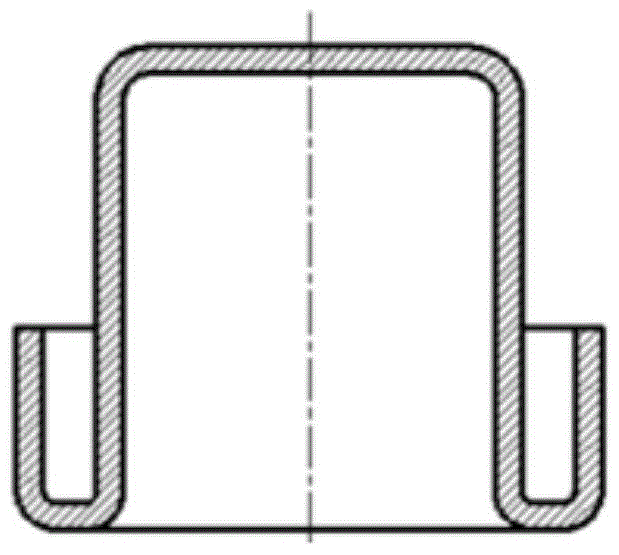 A deep drawing forming method of a deep cylindrical part and its mold