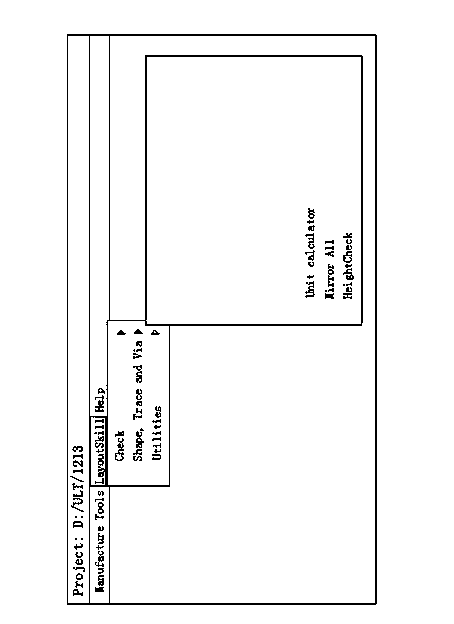 Implementation method of Skill program of automatic mirroring Layout design