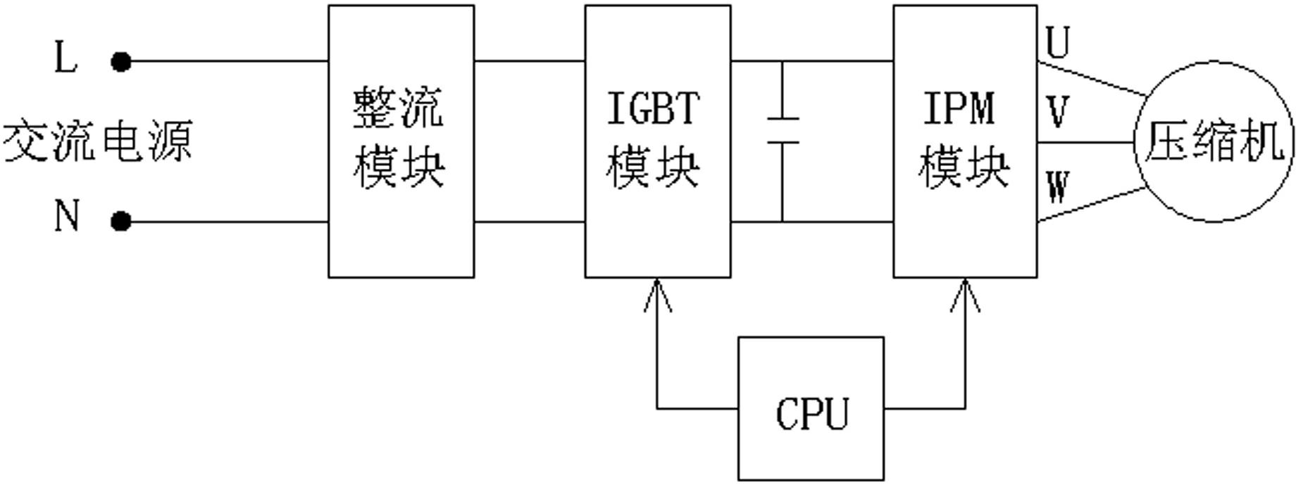 Low voltage control method for variable frequency air conditioner