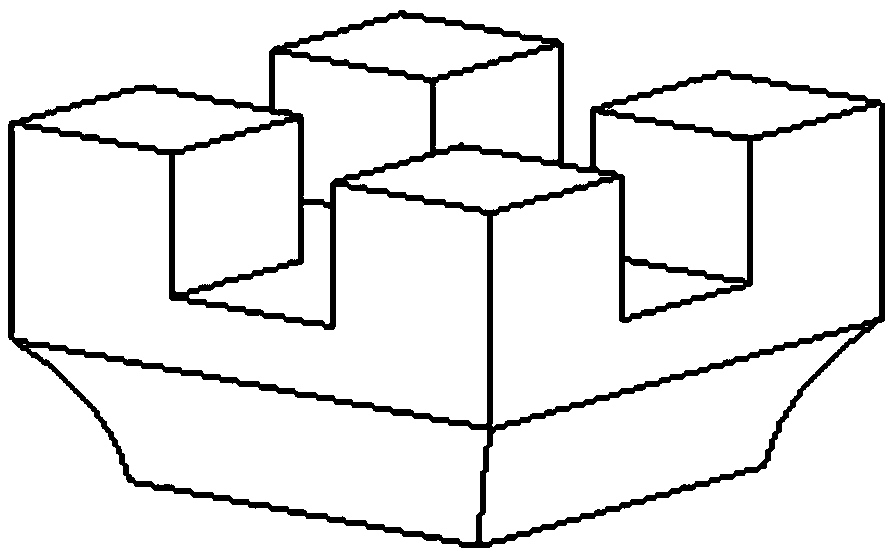 Installation and construction method of bucket arch in imitation of ancient Tang Dynasty buildings