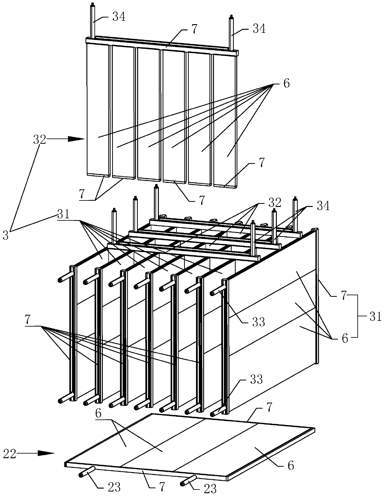 Block ice machine with multi-surface ice making function and ice making and taking method