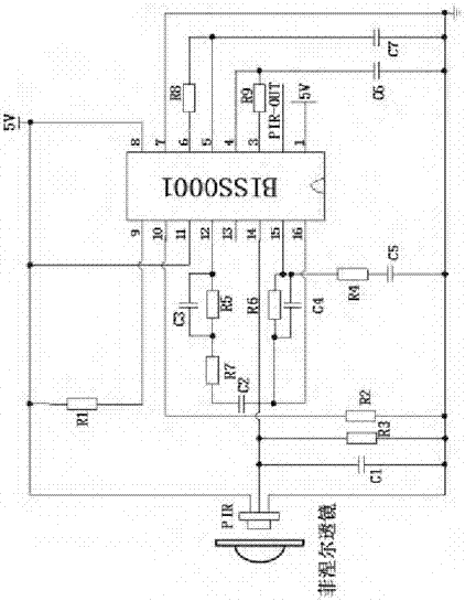 Single-lamp intelligent illumination circuit