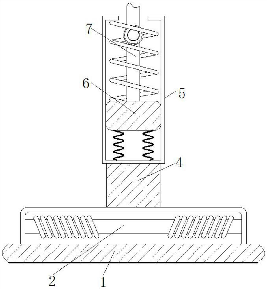 Preoperative and postoperative disinfection device for anesthetist in operating room