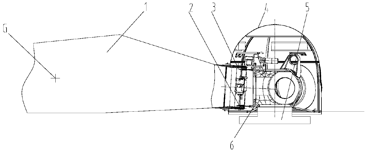 Replacement method of wind turbine pitch bearing