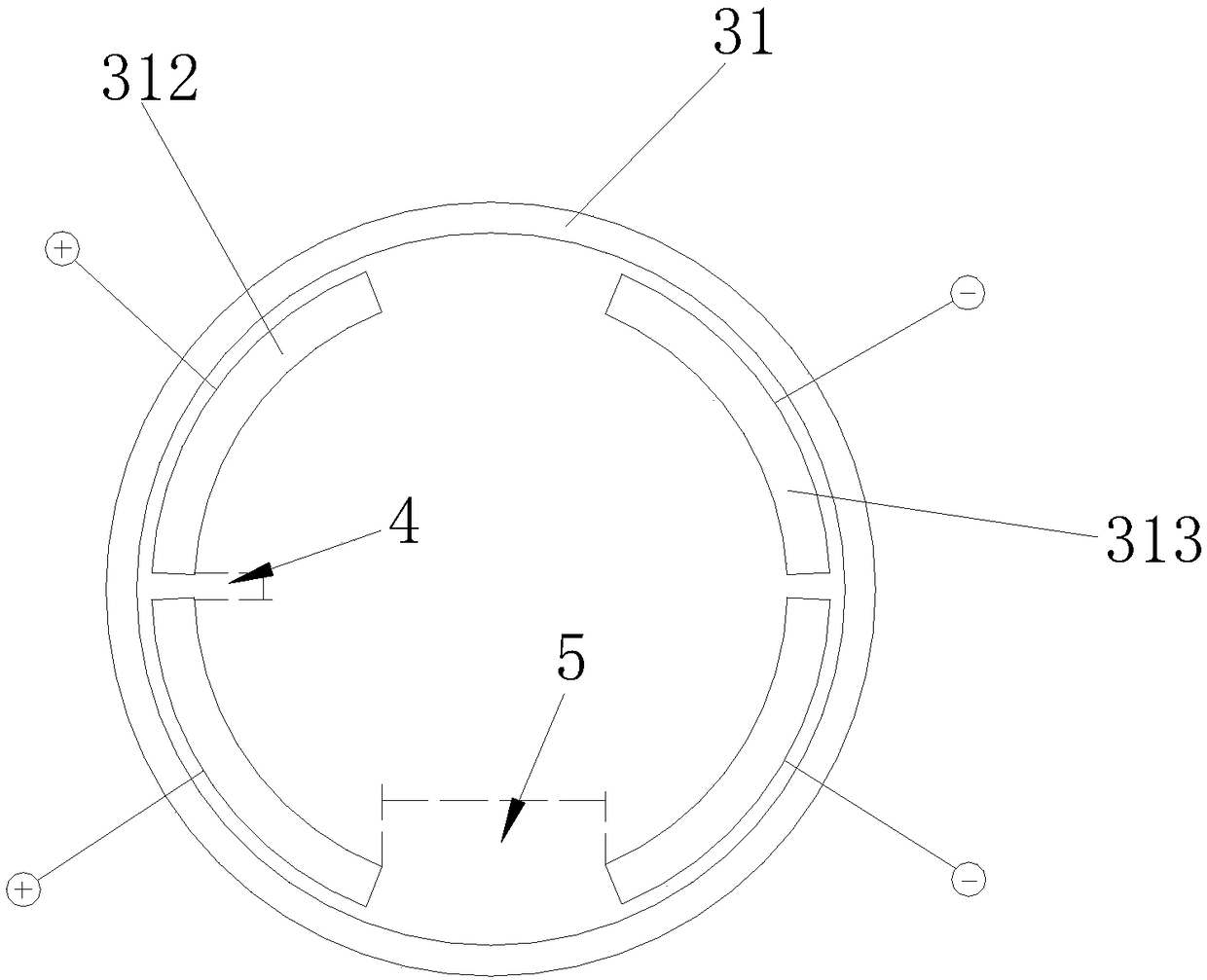 An AC Electromagnetically Driven Abrasive Slurry Jet Supercharging Device