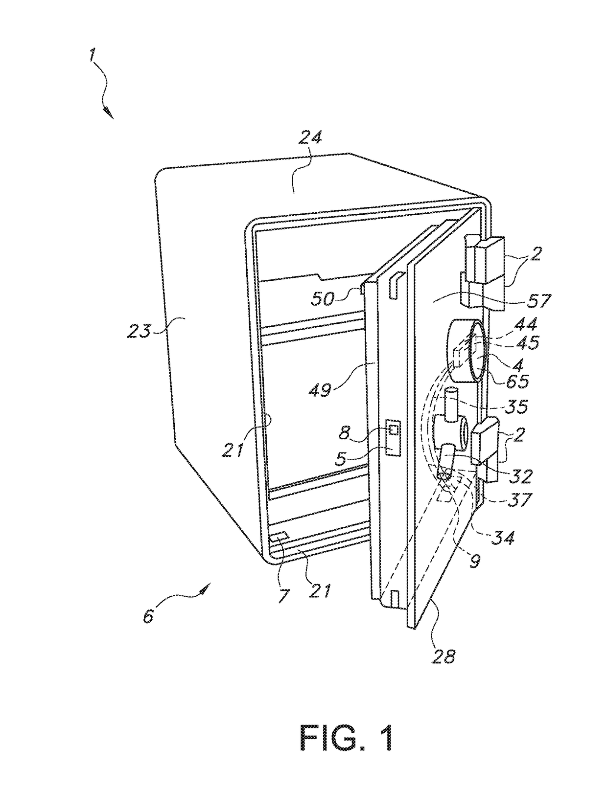 Security device for integration into a security system