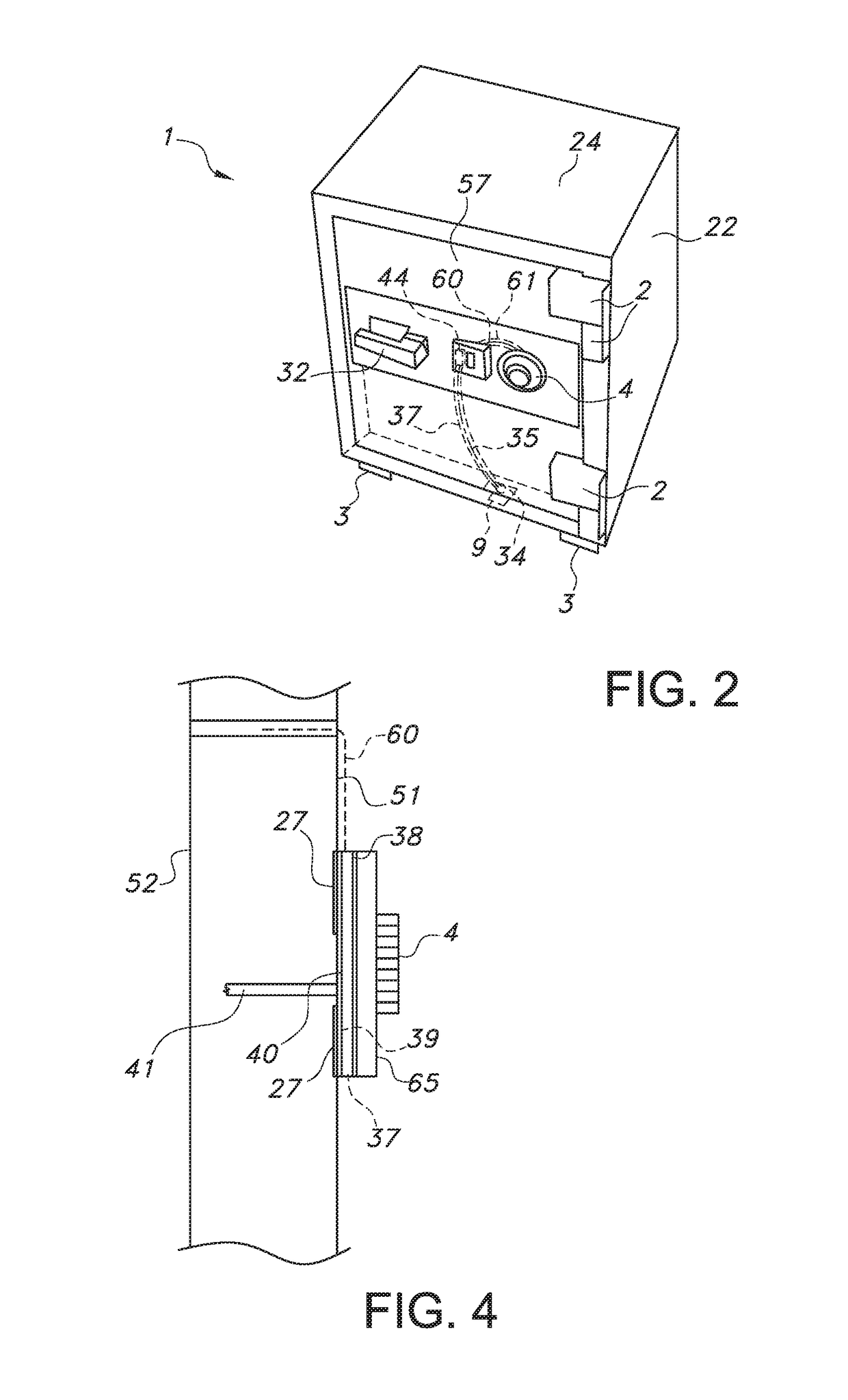 Security device for integration into a security system