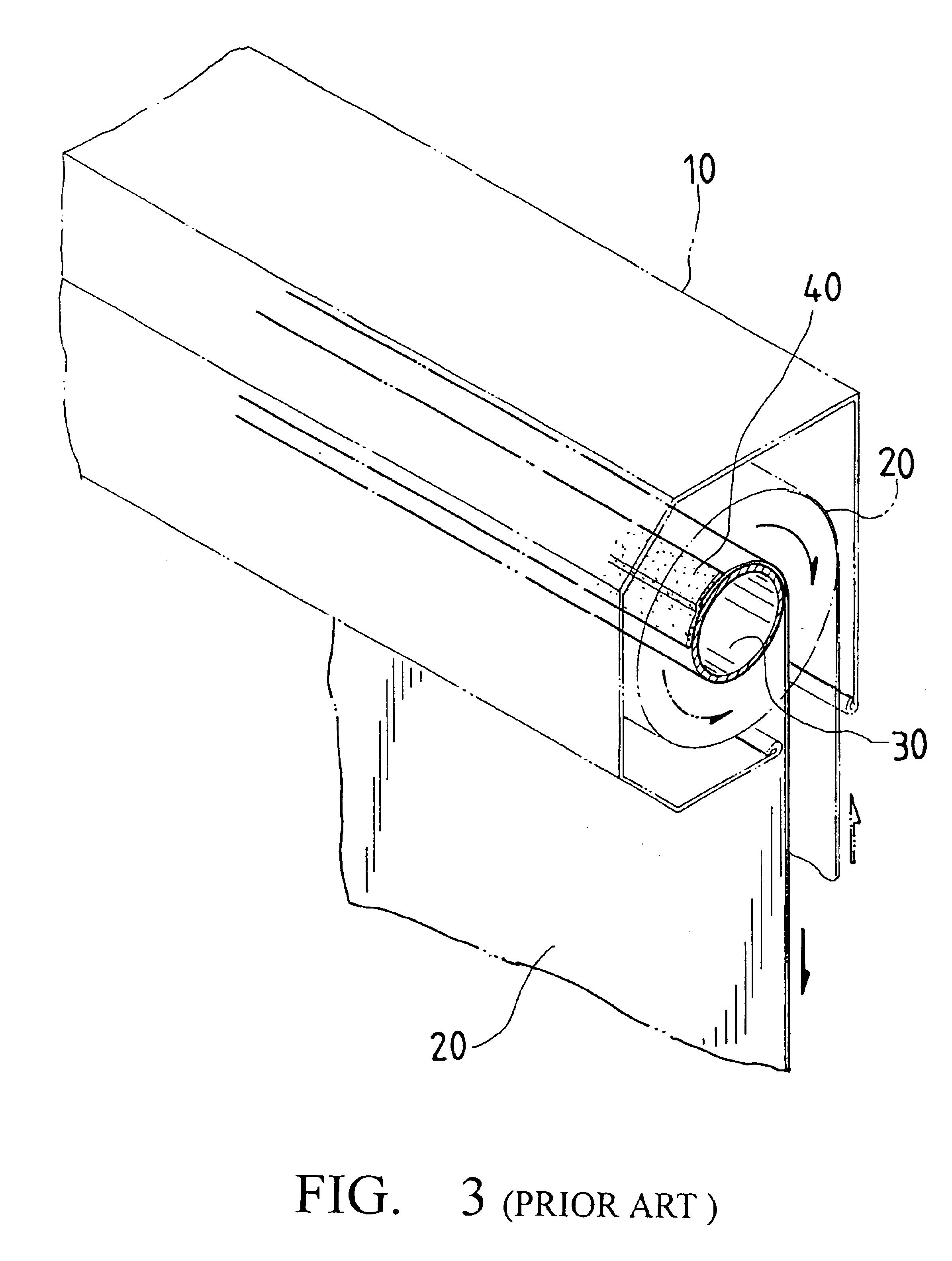 Electric projection screen roller and balance rod assembly