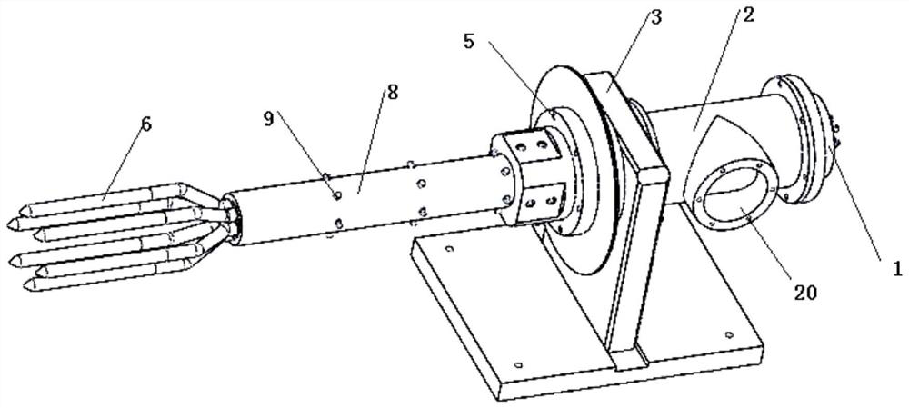 High-voltage alternating-current arc plasma torch device