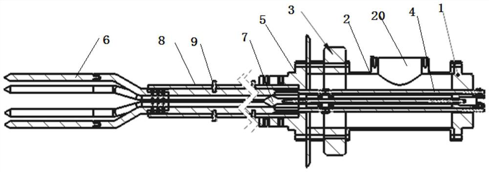 High-voltage alternating-current arc plasma torch device