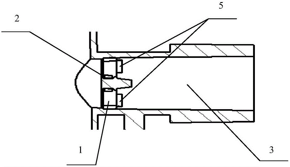 Supporting frame used for installing one-way diaphragm in breathing valve