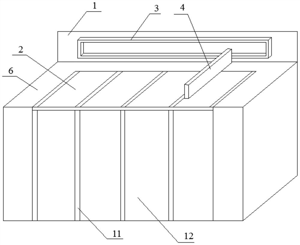 Anti-mildew granary and anti-mildew control method in grain storage process