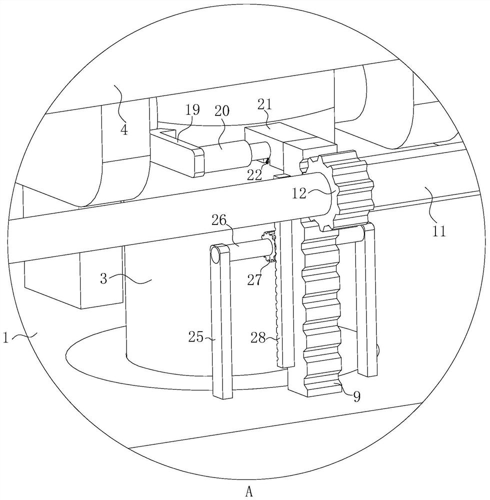 Nursing equipment for neurological hemiplegia patients