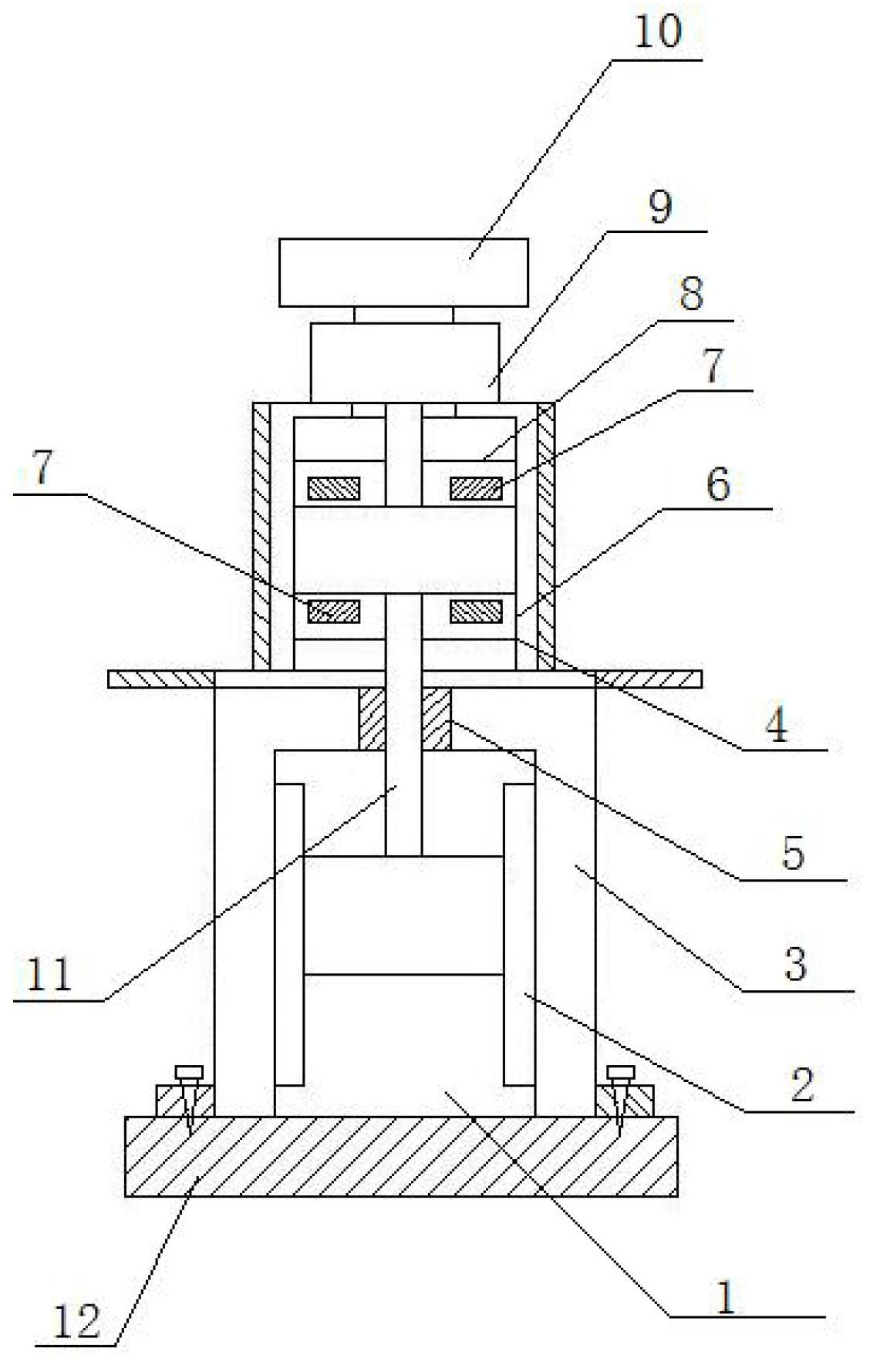 Guide rail and sliding block transmission mechanism for forging