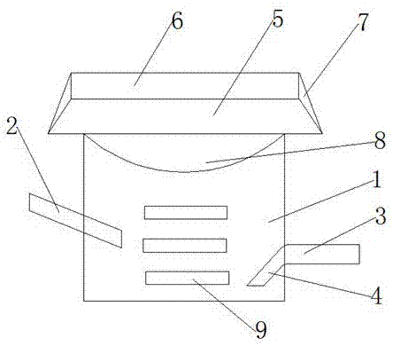 Sewage well capable of easy climbing