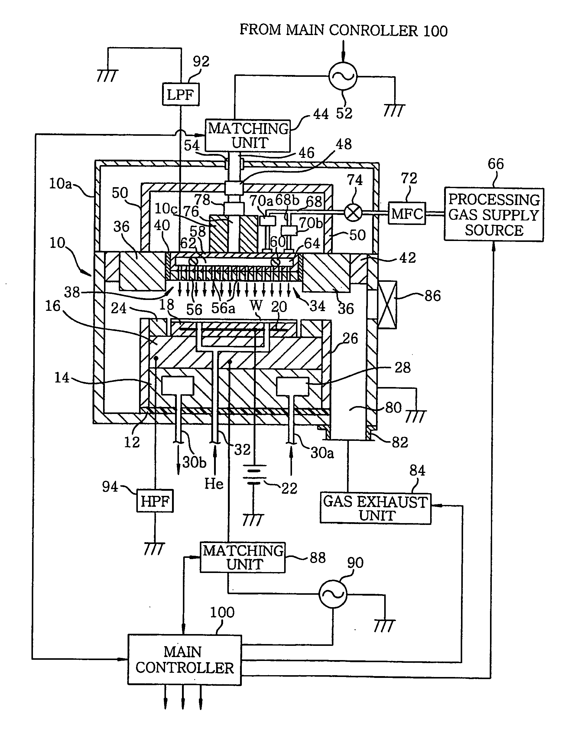 Plasma processing method and apparatus, and autorunning program for variable matching unit