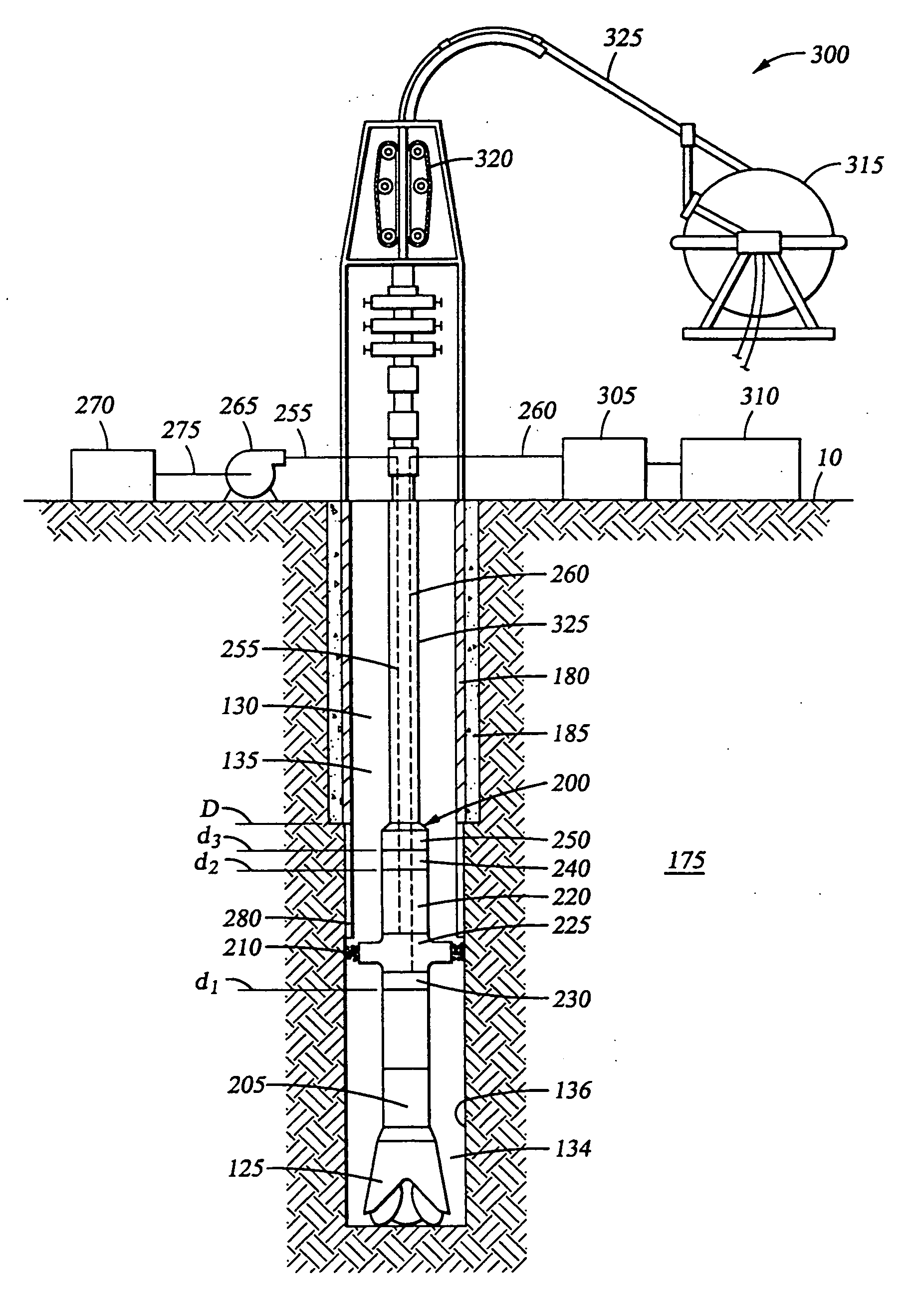 Assembly and method for determining thermal properties of a formation and forming a liner