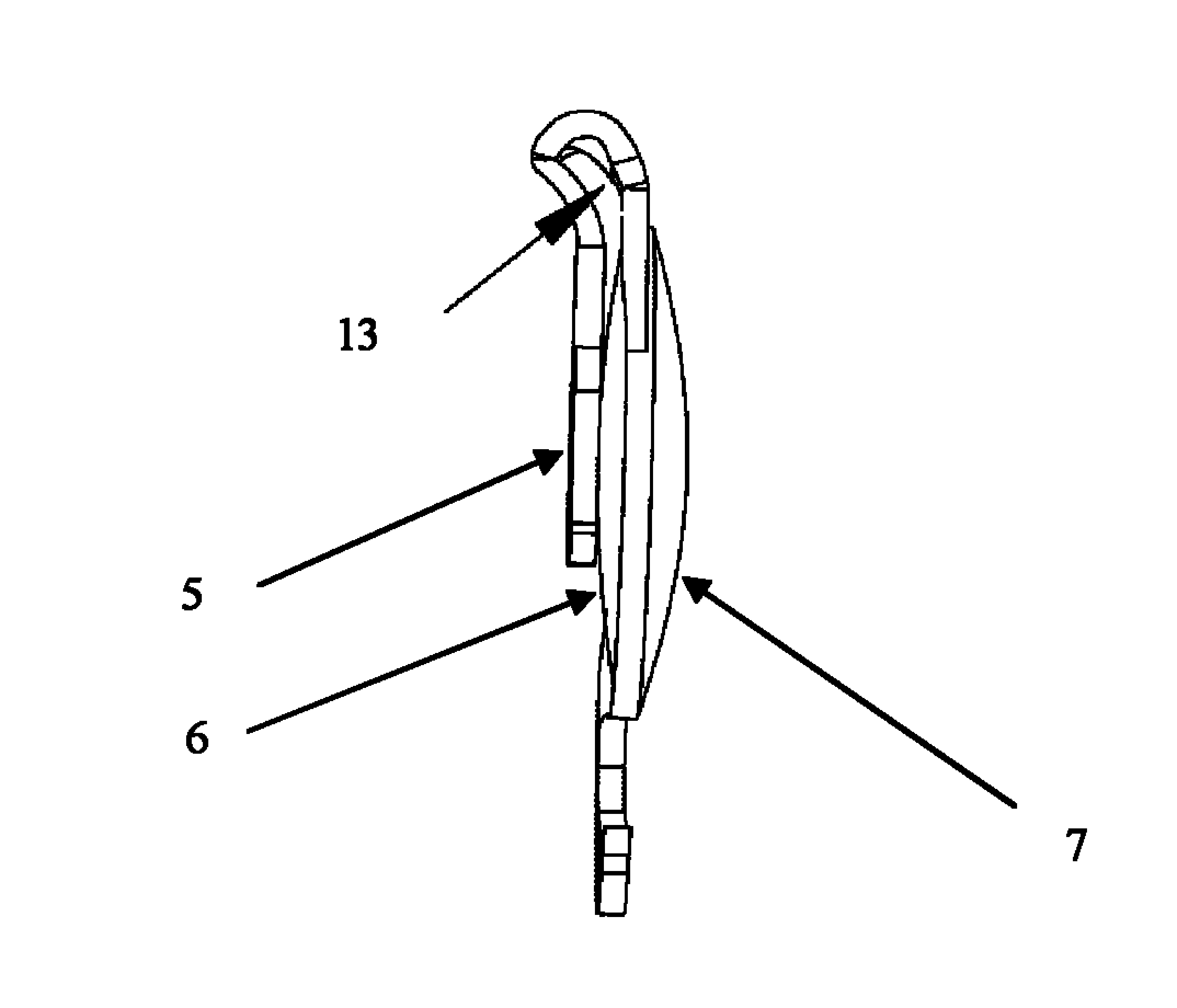 Posterior chamber type artificial crystal