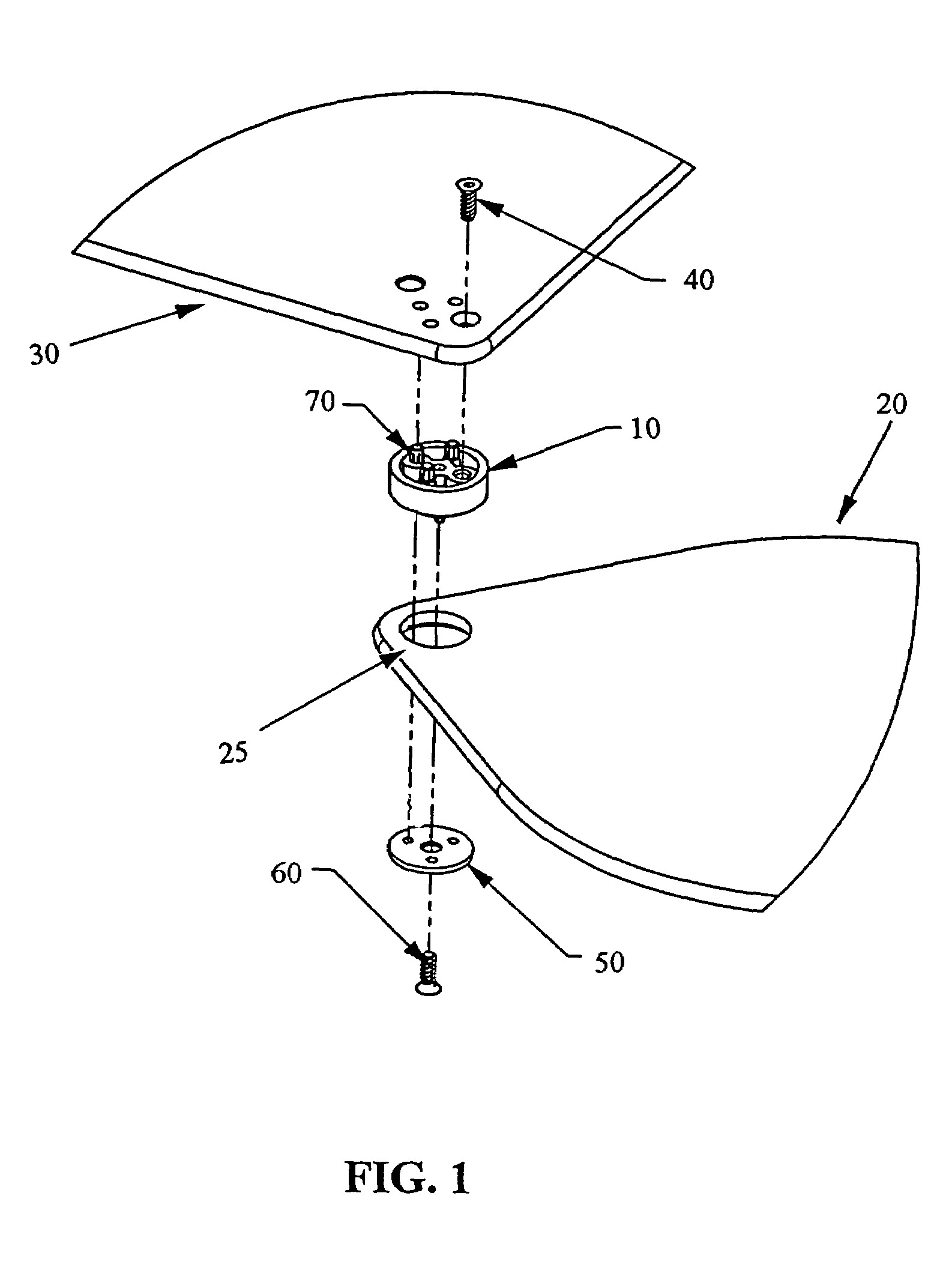 Accessory shelf mounting mechanism