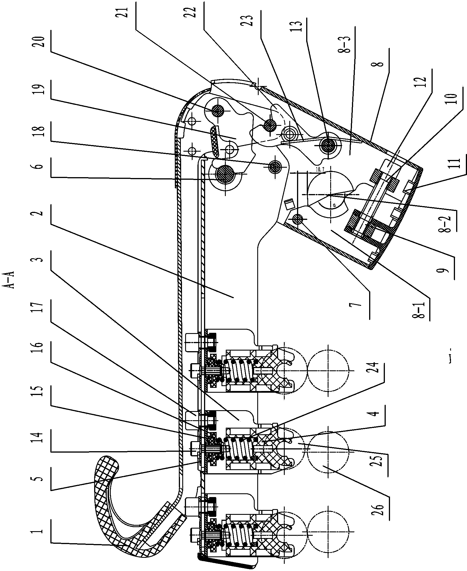 Spring cradle