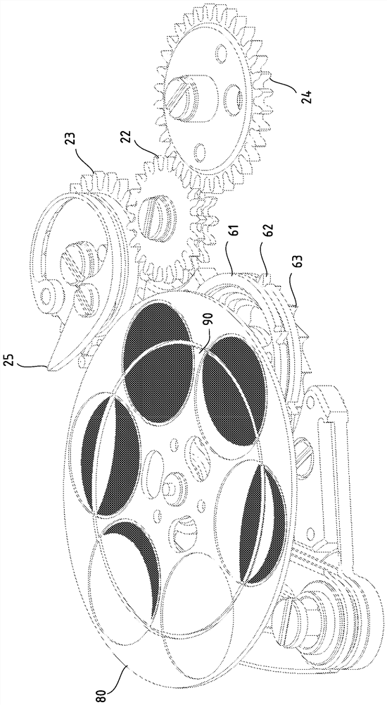 Moon-phase display device