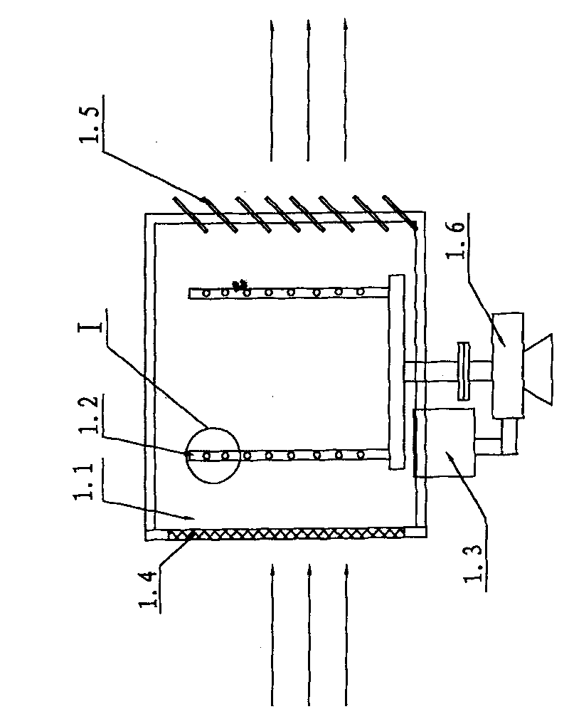 Dust-removing blowing device