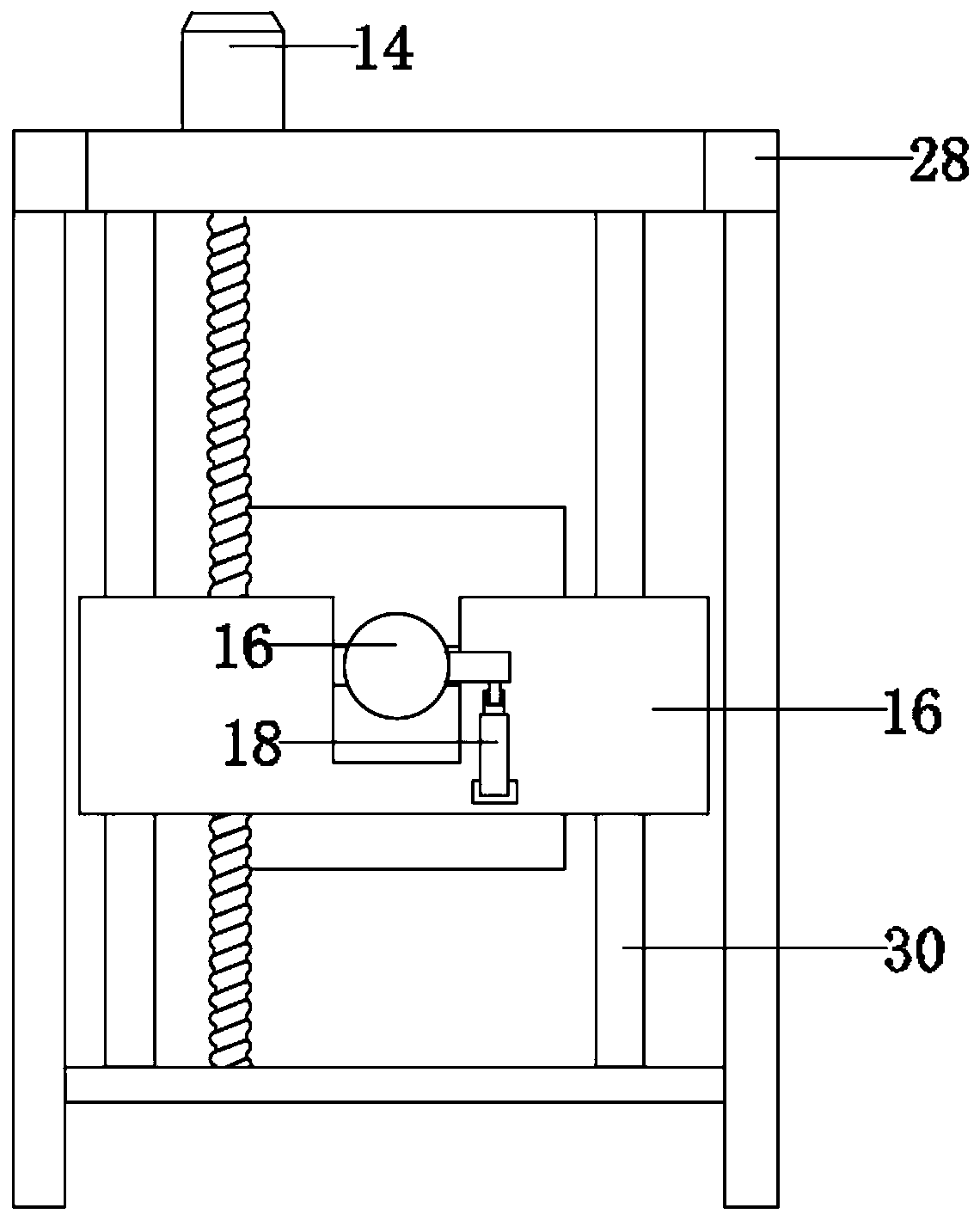 Floor tile laying device for building