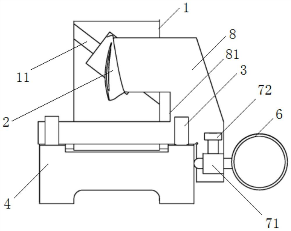 A readable measurement method for blade profile