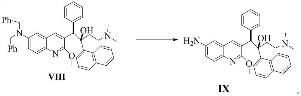 Preparation method of bedaquiline and intermediate thereof