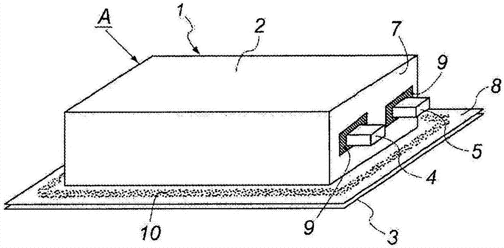 Lithium-ion secondary-battery case and manufacturing method therefor