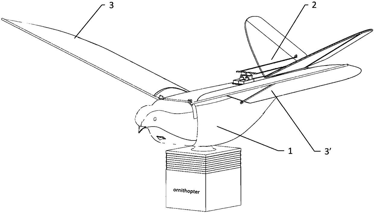 Ornithopter for science and education demonstration, and operation method thereof