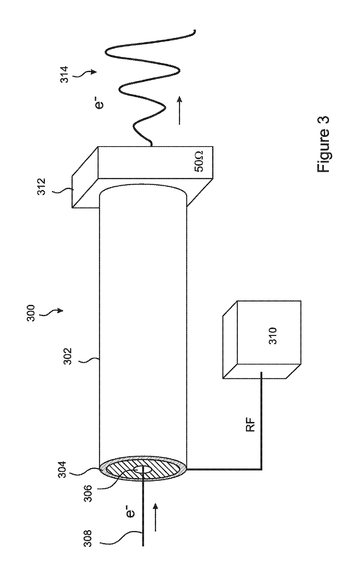 Ultra broad band continuously tunable electron beam pulser