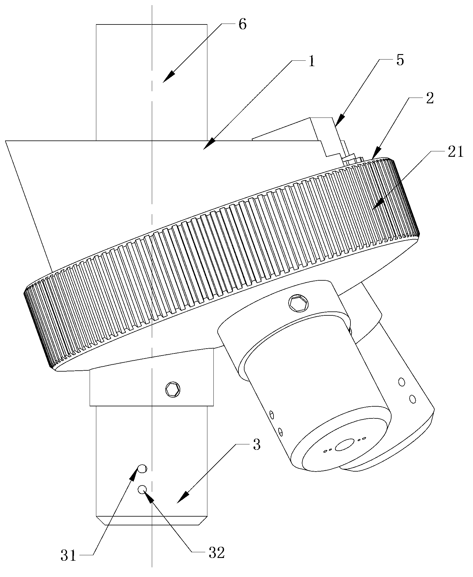 Laser 3D (three-dimensional) printing device with multiple inkjet heads