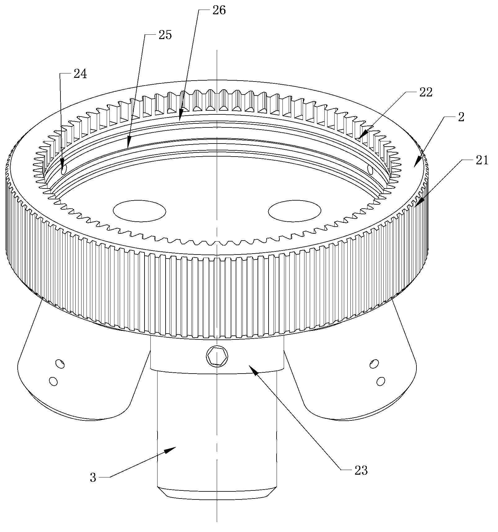 Laser 3D (three-dimensional) printing device with multiple inkjet heads