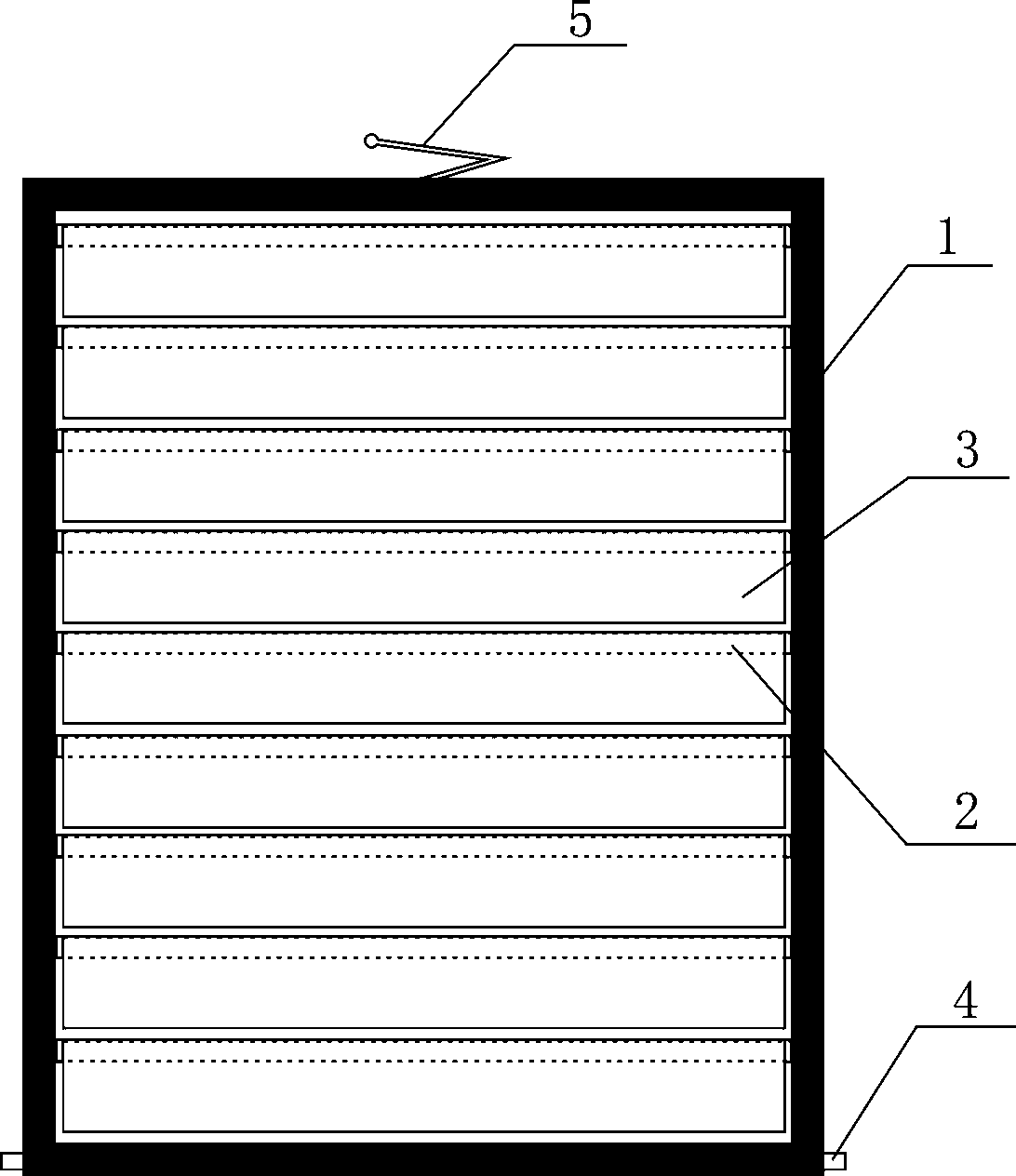 Novel louver