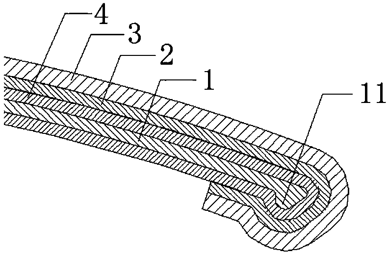 An air conditioner outer wind deflector, its preparation method, and an air conditioner including the same