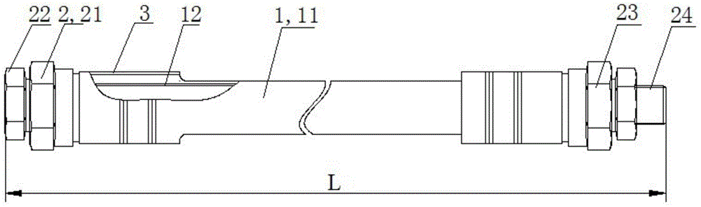 Explosion-proof flexible connecting pipe