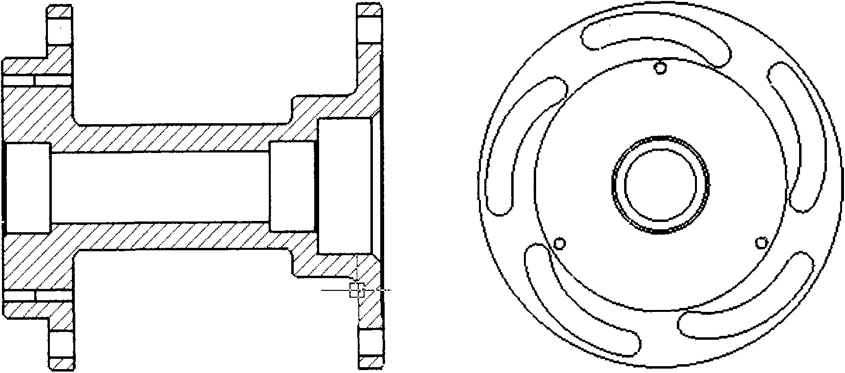 Spiral-disc type variable-diameter shaft