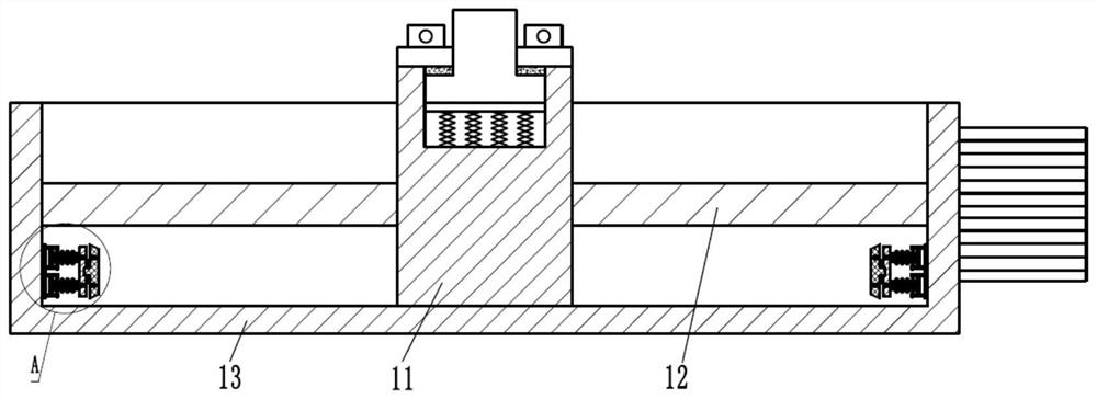 A high-speed braiding machine spindle installation track structure