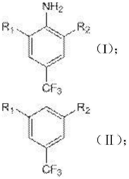 Preparation method of 3,5-dihalobenzotrifluoride and 3'-chloro-5'-(trifluoromethyl)phenyltrifluoroethanone