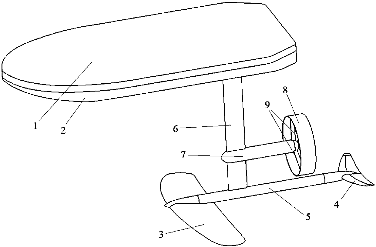 Electric water surfboard