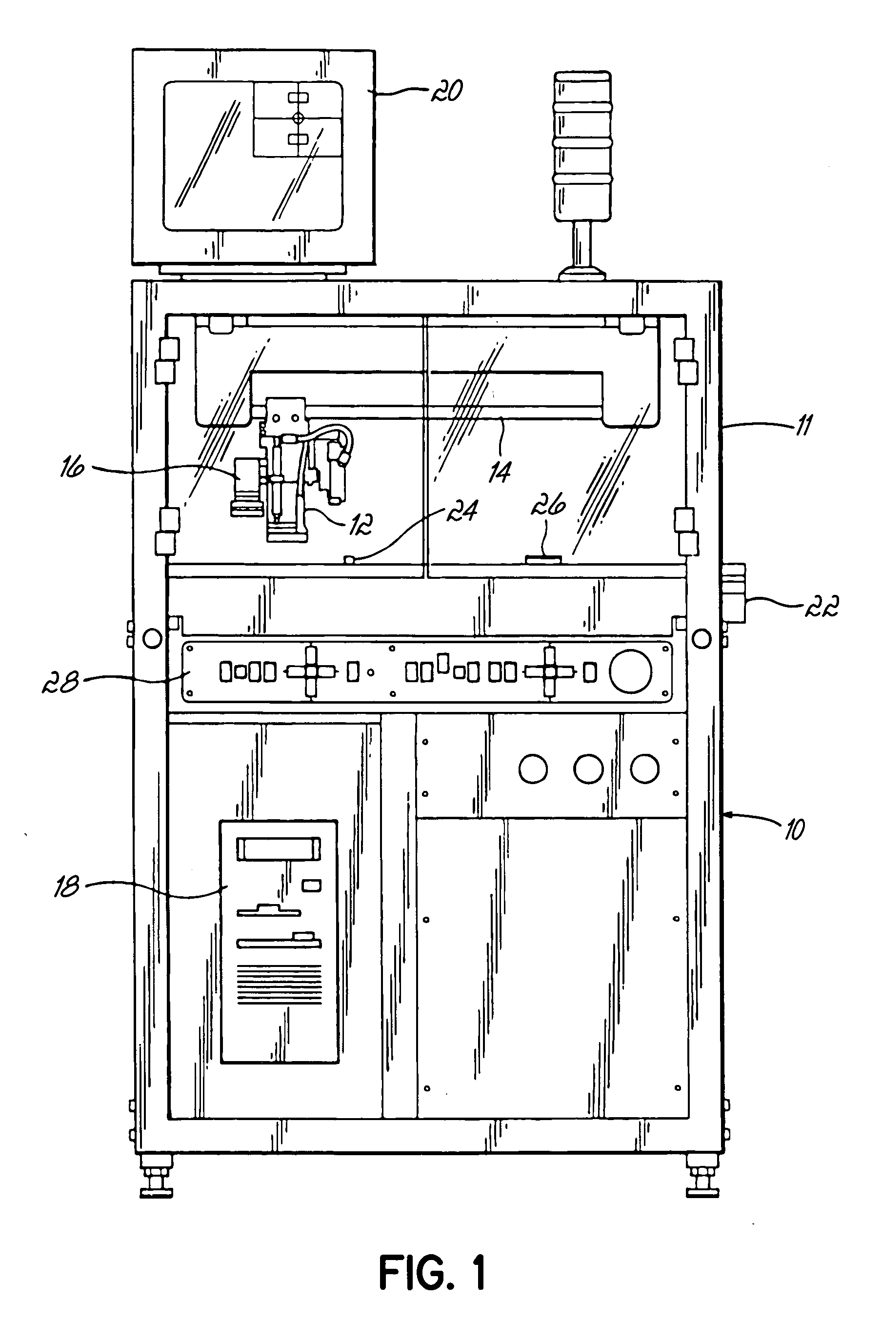 Method of noncontact dispensing of viscous material