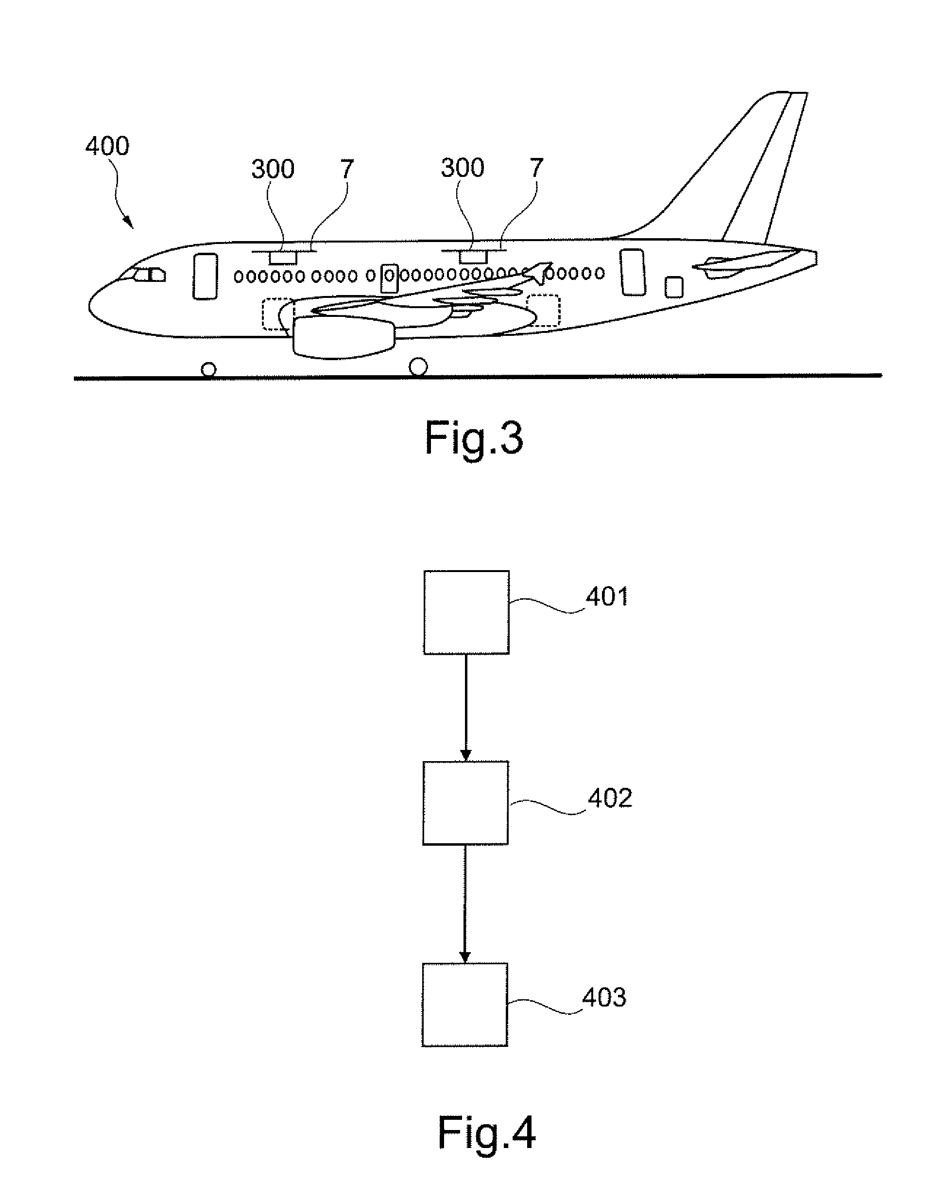 In-cabin room projection for aircraft
