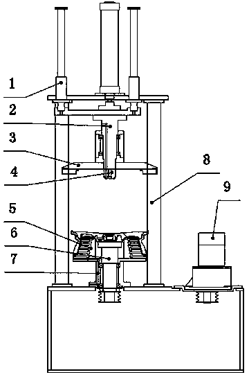 Coating brushing machine for aluminum alloy rim