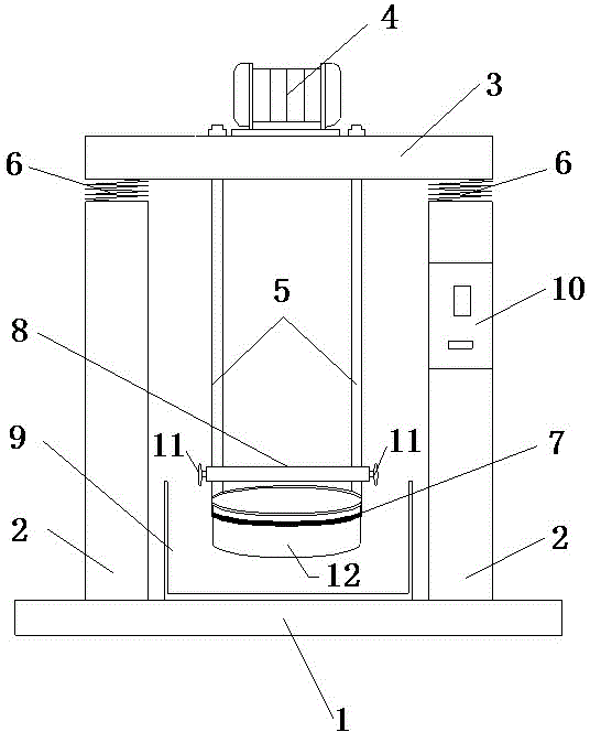 Wet and dry sieve shaker for laboratory