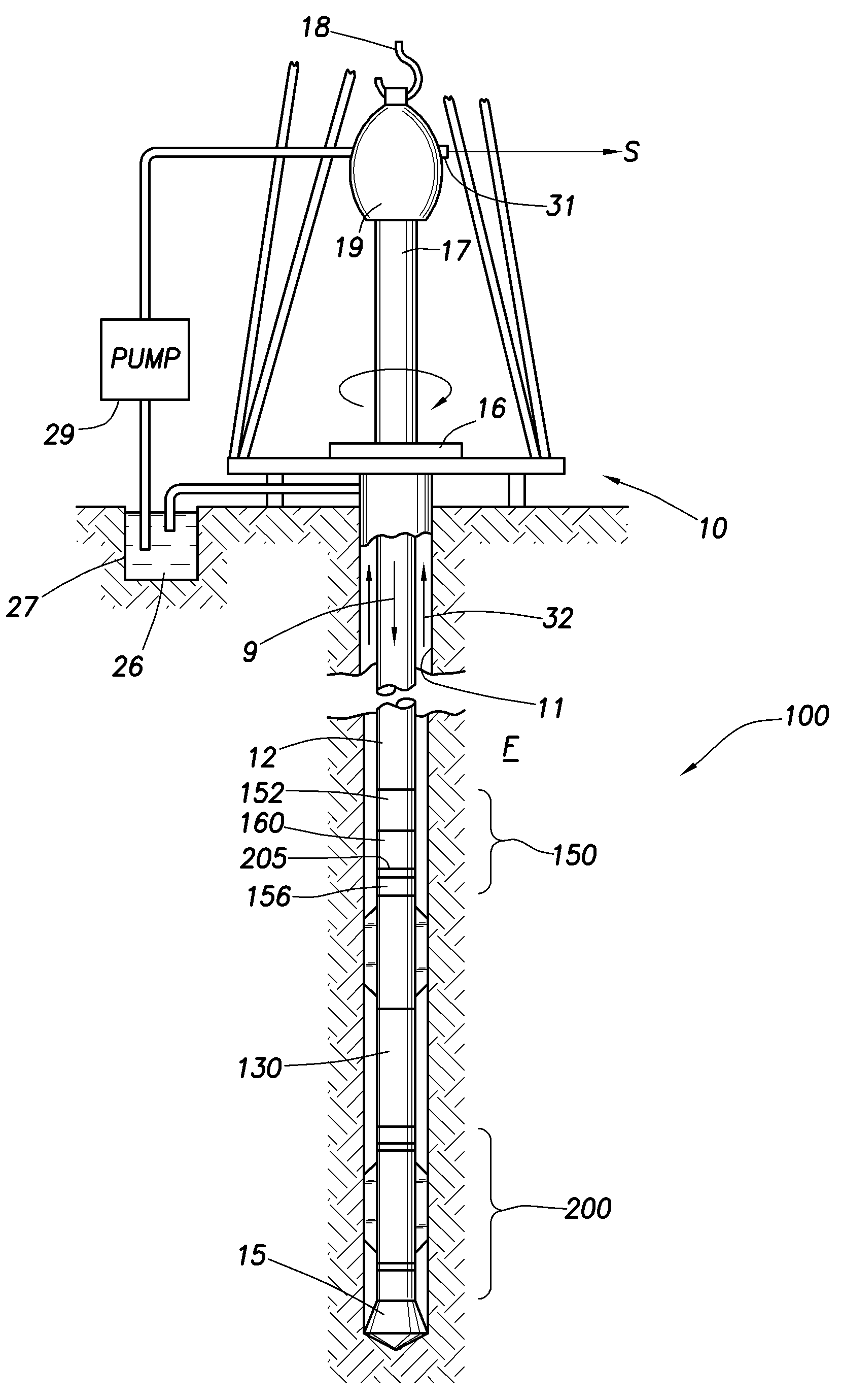 Apparatus and method for generating electrical power in a borehole