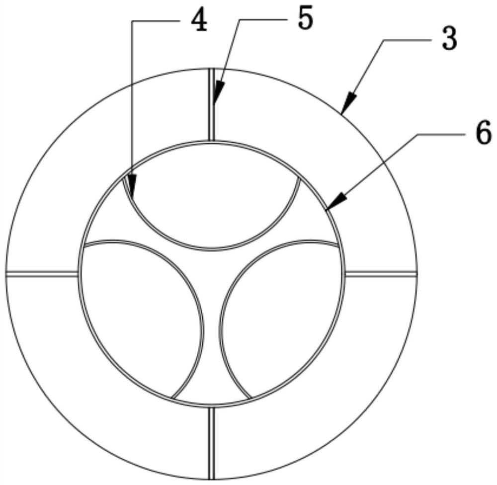 Novel multi-component spinning spinneret plate
