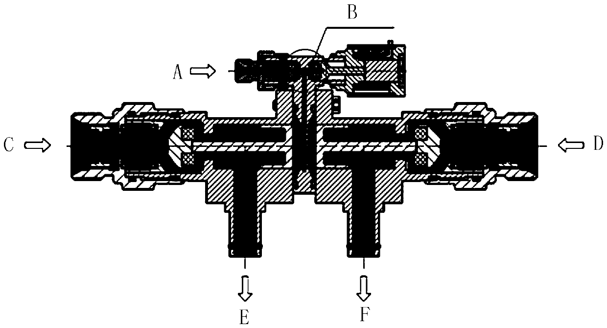 Pilot type pneumatic solenoid valve