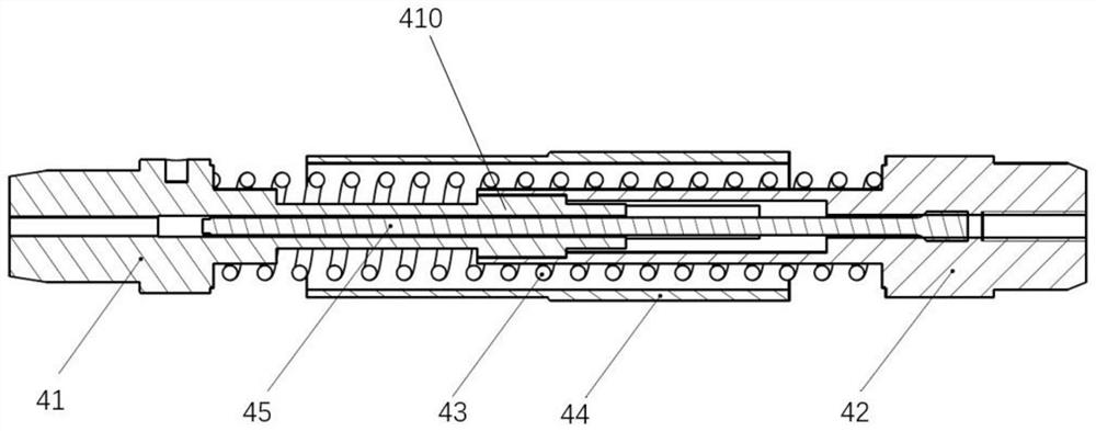 Missile folding rudder self-locking system