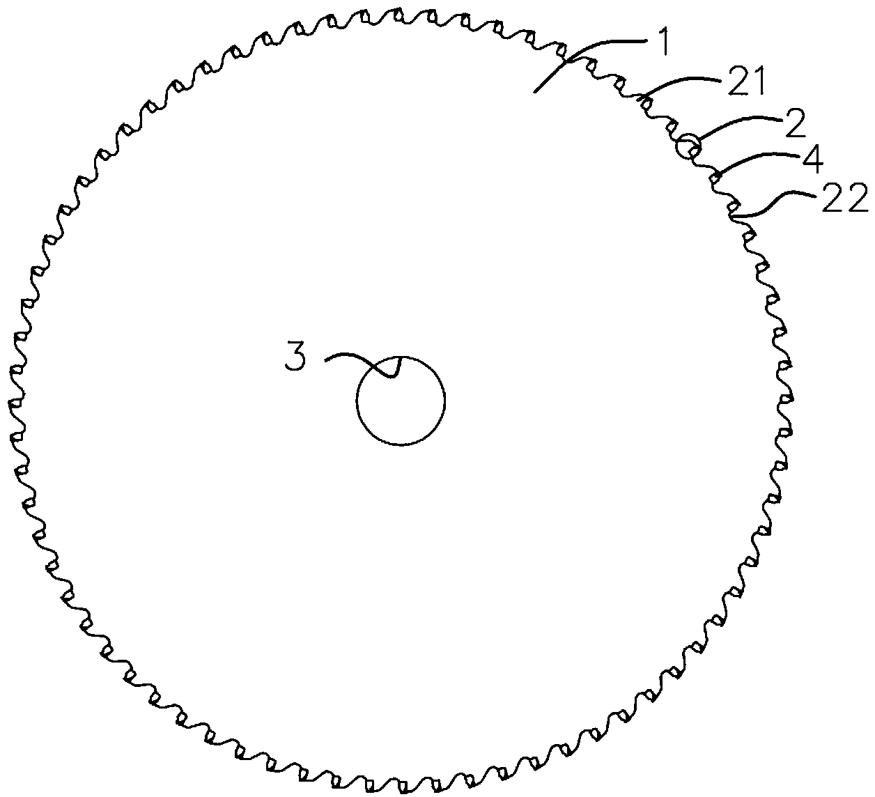 Method for preparing stainless steel cutting cold saw and saw blade of cold saw